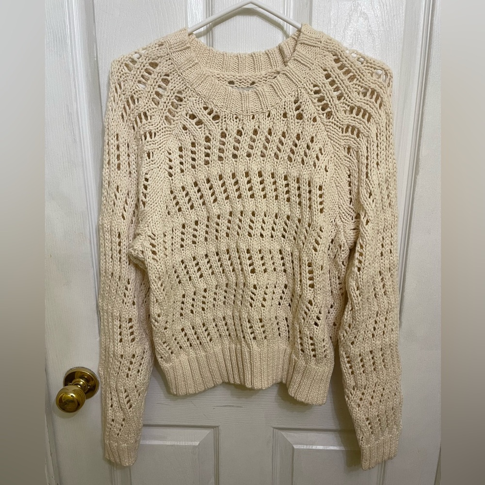 Open Knit Sweater